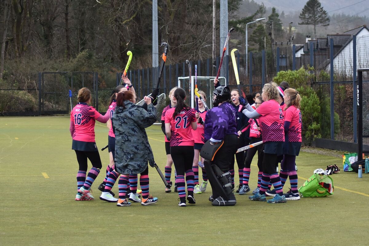 Hockey Ladies hold their heads high in gruelling double-header