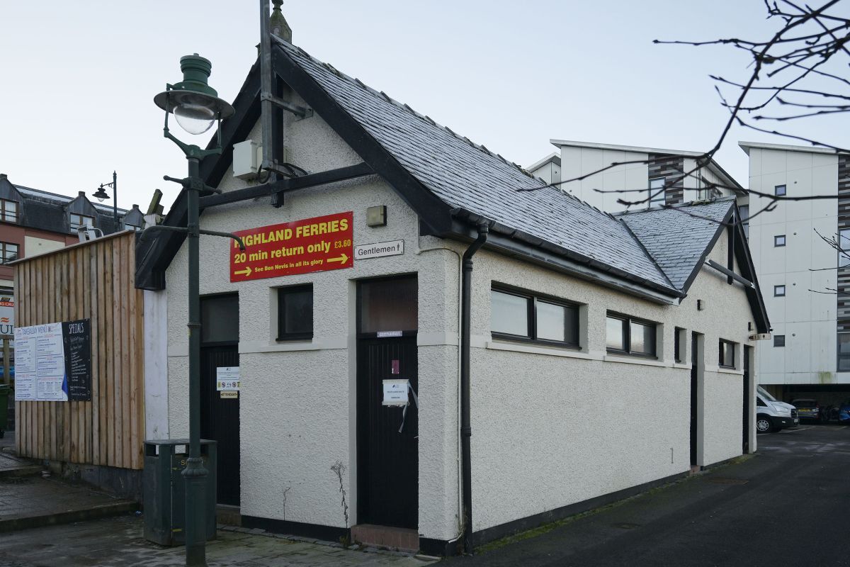 Station Brae public toilets. Photograph: Iain Ferguson, alba.photos