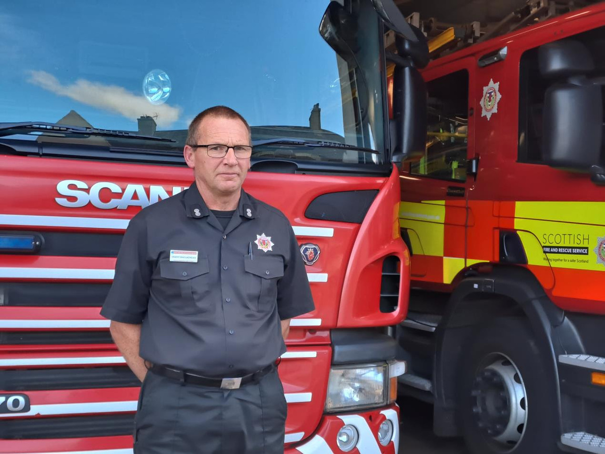 Brave fireman opens up devastating double cancer diagnosis