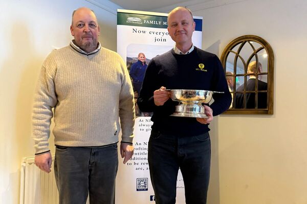 Euan Warnock receives Argyll and Islands Stalwart Award