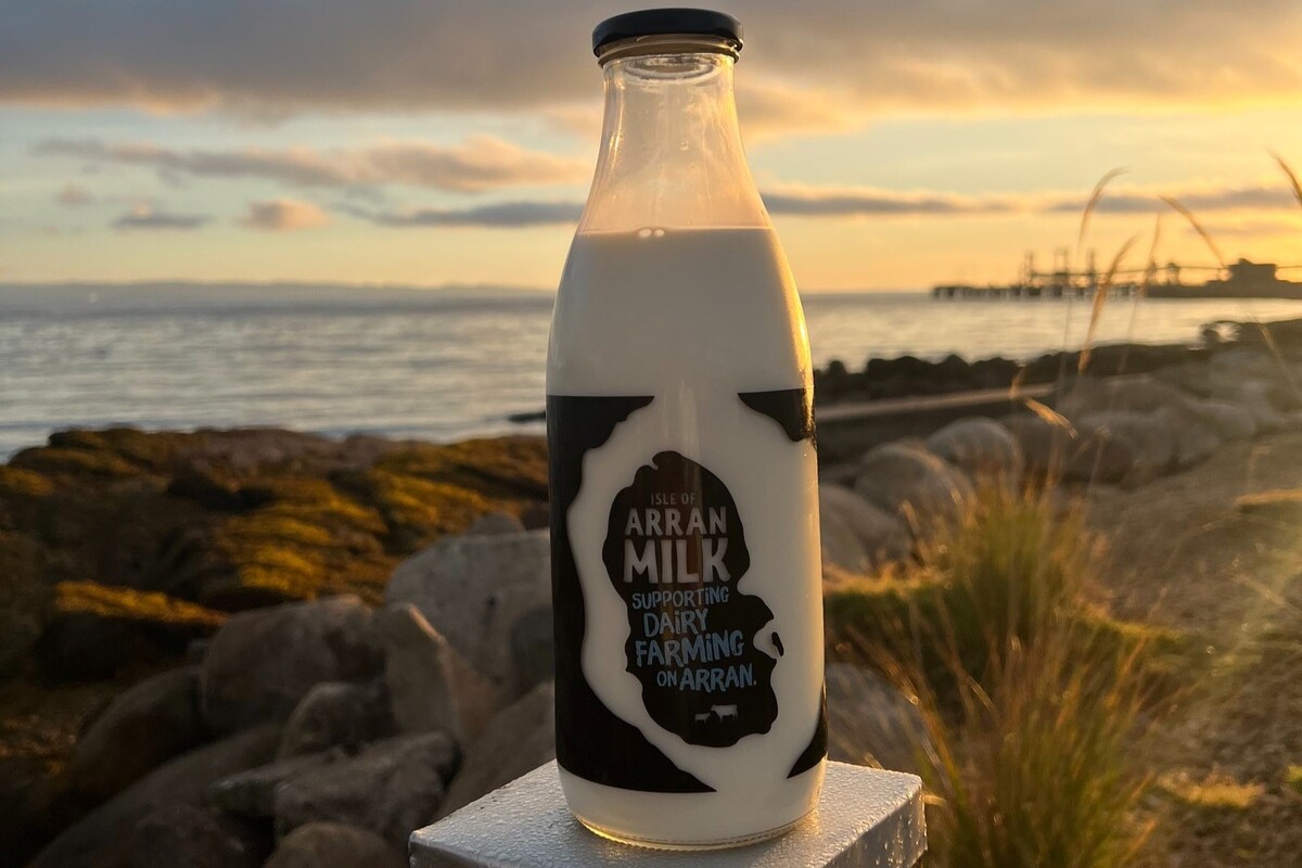 Arran Milk sales contribute over £5k to community projects