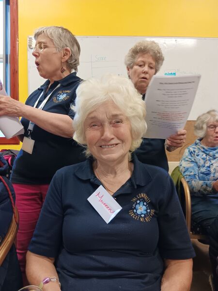 New dementia choir tunes up, ready to get Tarbert singing