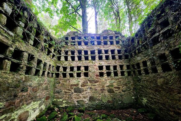 Glenbarr’s doocot is one of just two in Argyll. Photograph: GCDA.