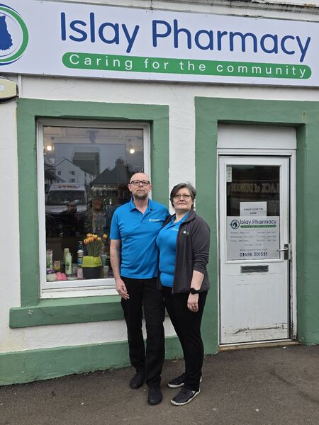 'Best decision we've made in a long time' - Islay Pharmacy couple reminisce on amazing first year on the job