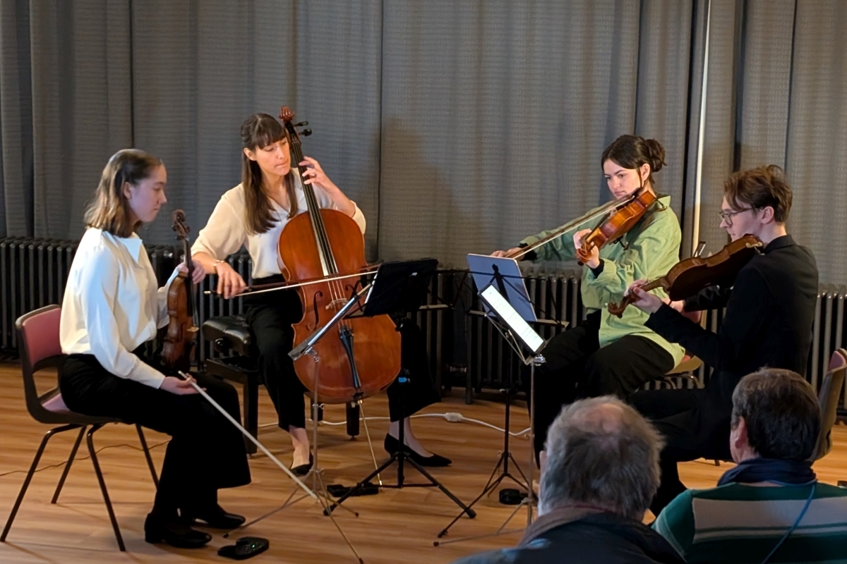 Conservatoire string quartet delight MAAA audience with Haydn