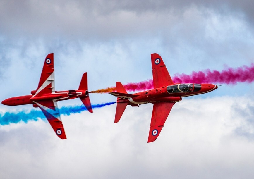 Red Arrows in local skies this week - find out where and when you can see them