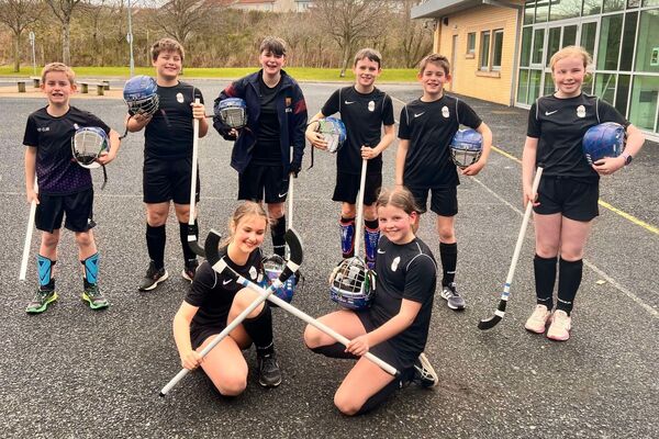 Brodick Primary shinty players come third in central tournament