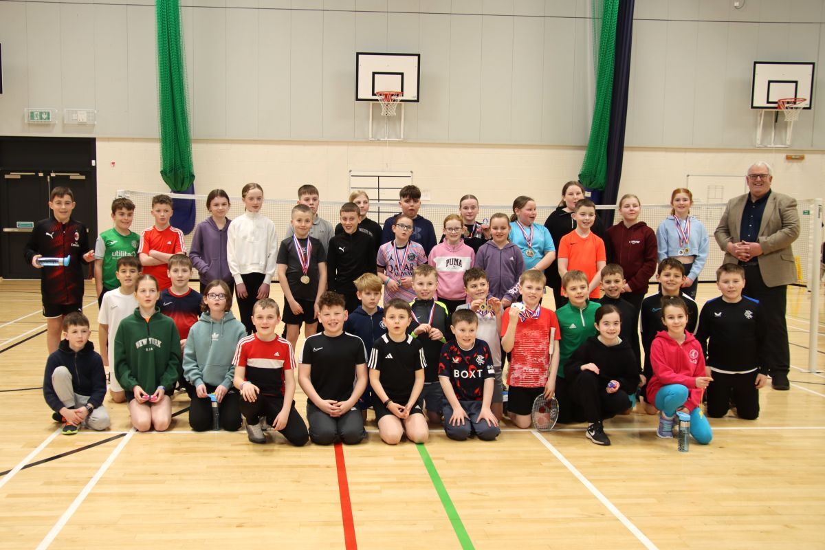 Primary pupils smash it at annual badminton contest