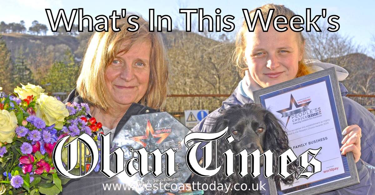 What's In This Week's Oban Times? - 5th March 2025