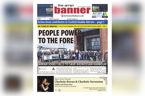 Arran Banner among top performers in the UK after achieving circulation rise