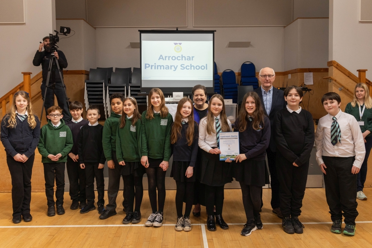 Argyll primary praised as finalist in litter art competition