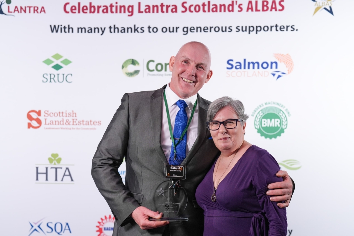 Lochgilphead trio recognised at land and aquaculture awards