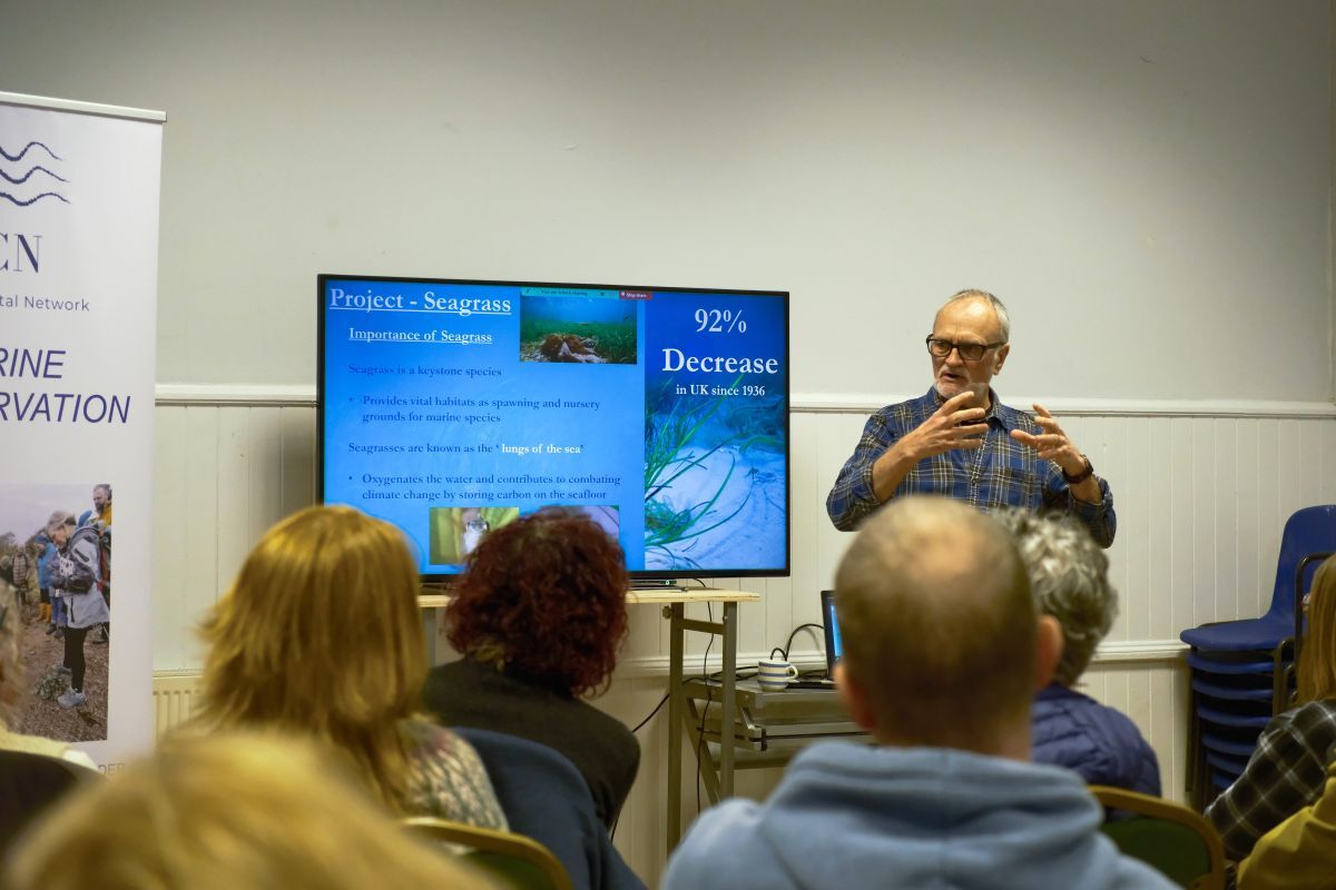 Marine conservation group takes the plunge at first public meeting