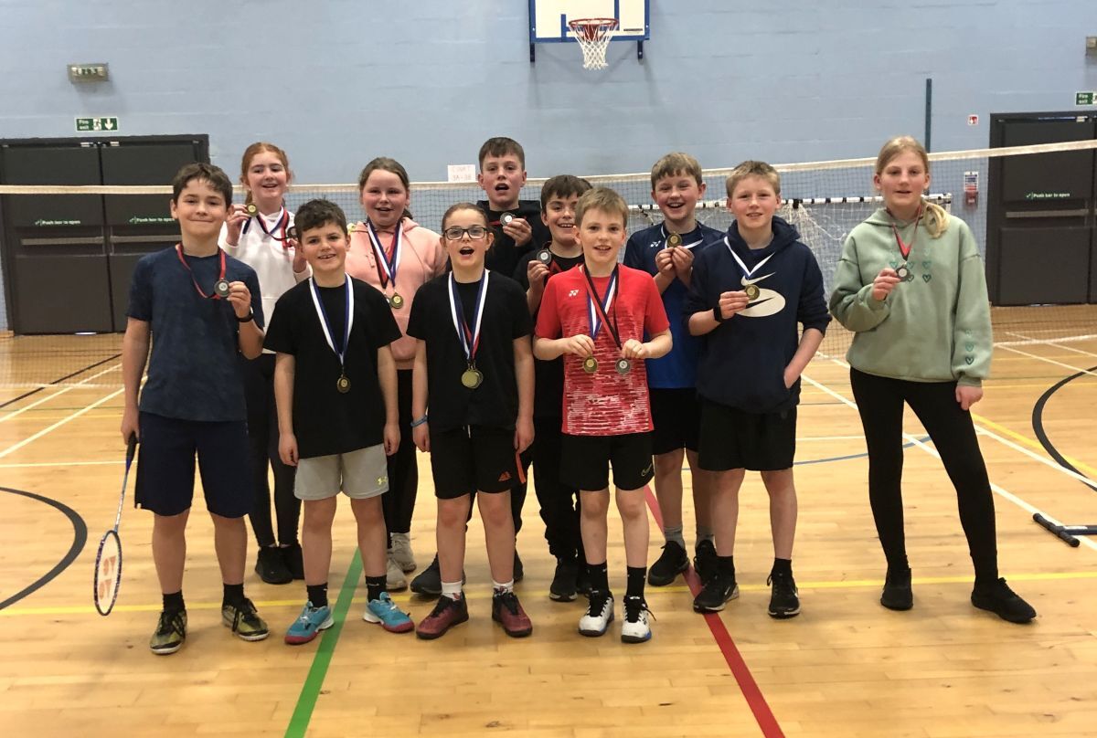 Kintyre’s badminton stars shine in Argyll competition