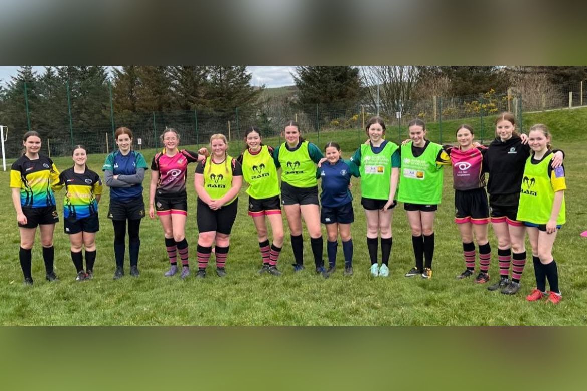 Super Sunday for Kintyre’s rugby girls