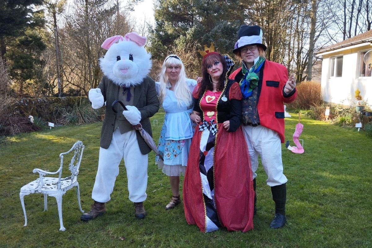 Hats off to organisers of Alice in Wonderland-themed bash