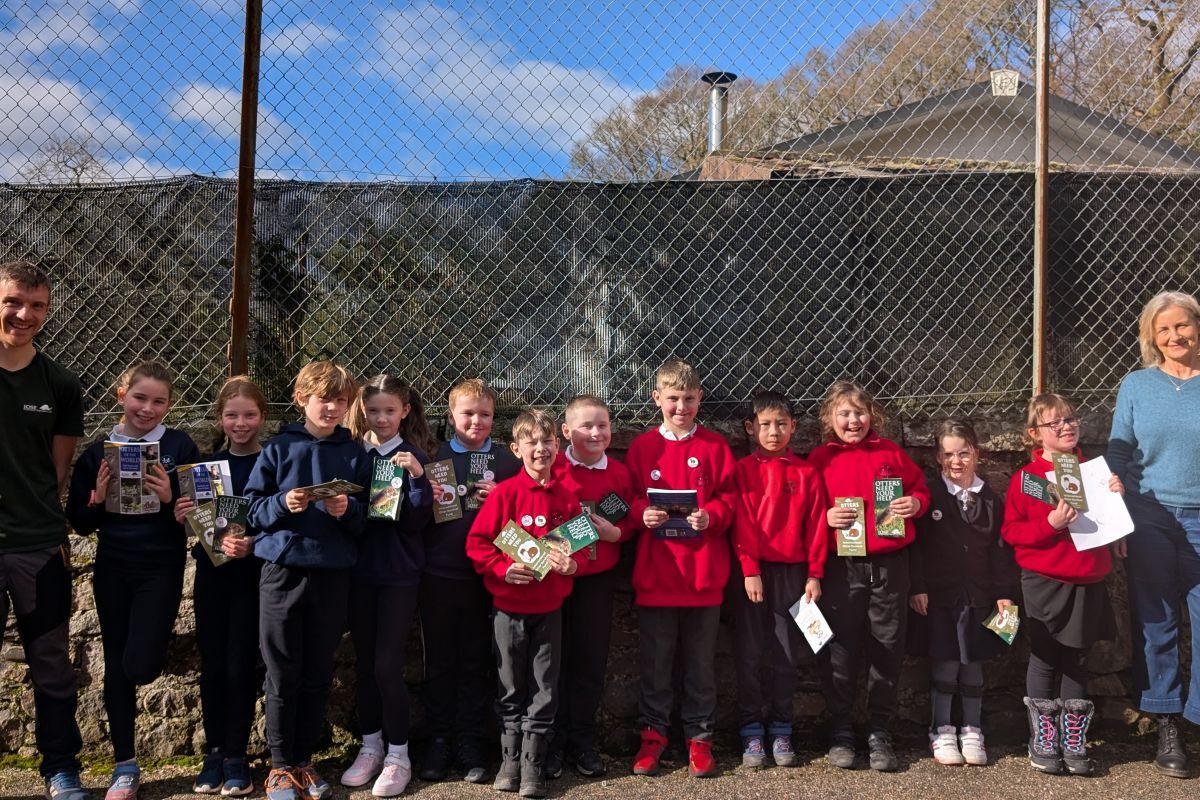 Otter education for primary school pupils