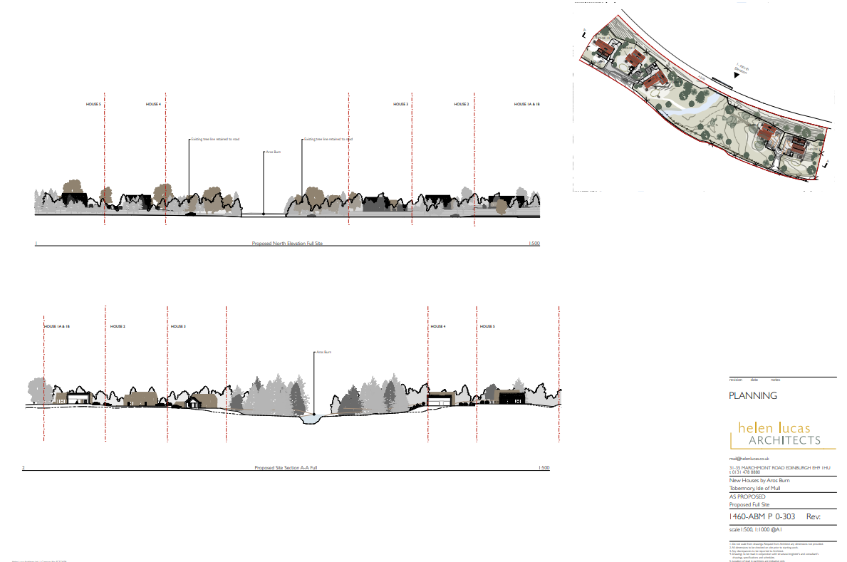 Six new homes planned for outside Tobermory