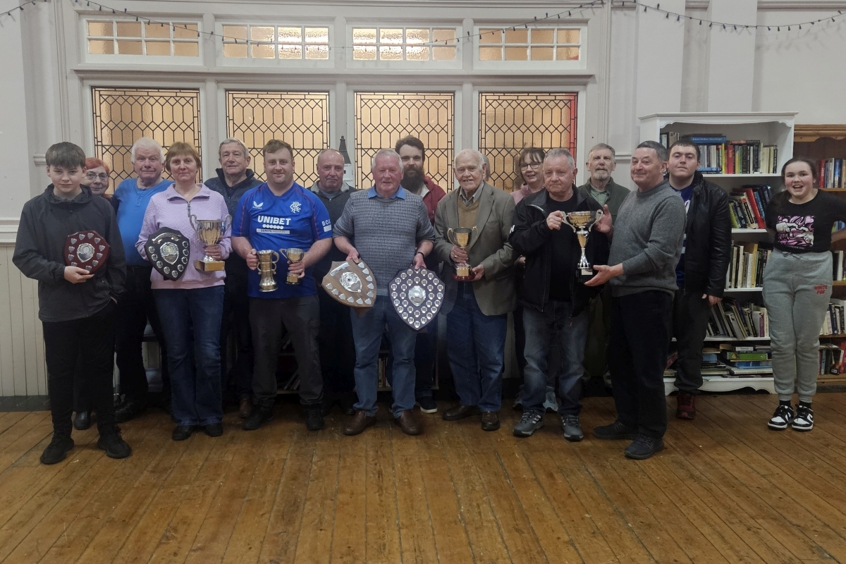Inveraray carpet bowls club marks end of season with trophy night celebration