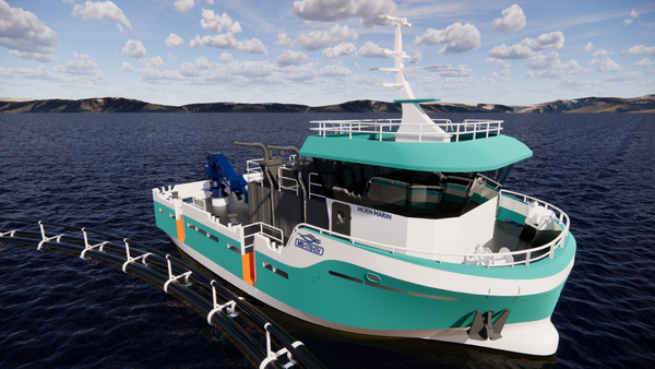 Cooke ramps up Orkney operations with combined service and feed vessel