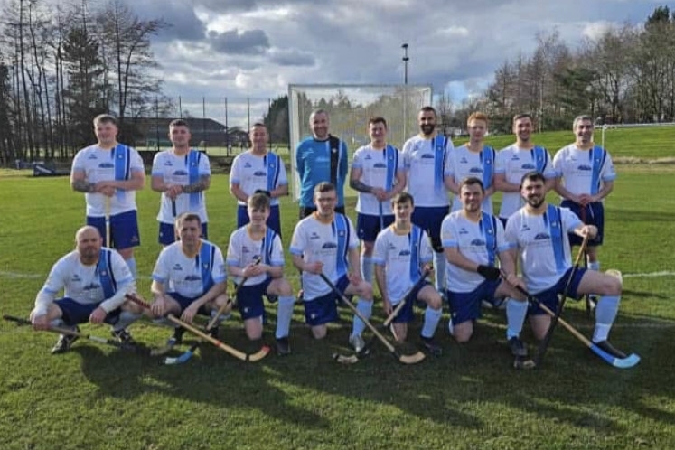 Strachur-Dunoon shinty team, 2025.
