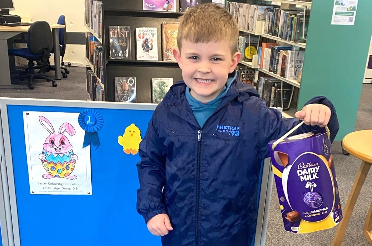 Easter colouring competition winners crowned