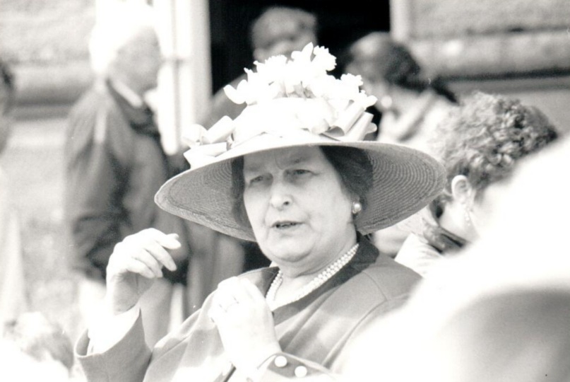 Olive Raymond sports her magnificent headwear at the Easter bonnet parade at Brodick Castle. Olive Raymond sports her magnificent headwear at the Easter bonnet parade at Brodick Castle.
