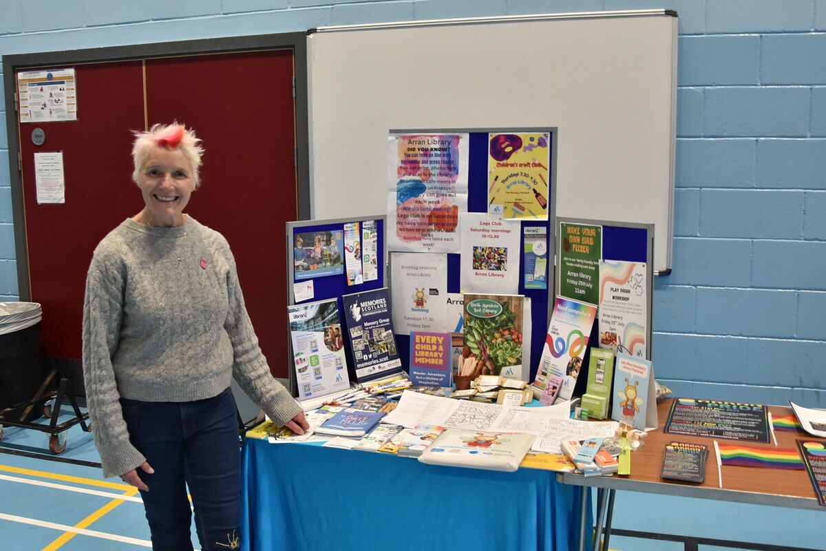 Nickey Summer from Arran Library. Nickey Summer from Arran Library.