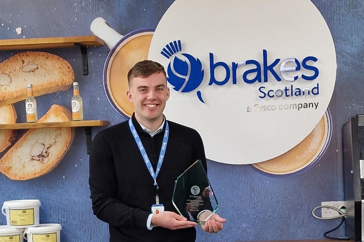 Last year, Matt Farmer from Newton Mearns in Glasgow claimed top spot following his success at food and drink manufacturer Brakes Scotland.