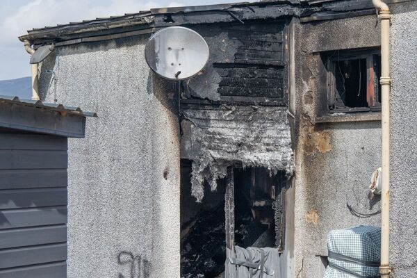 Deliberate house fire treated as attempted murder