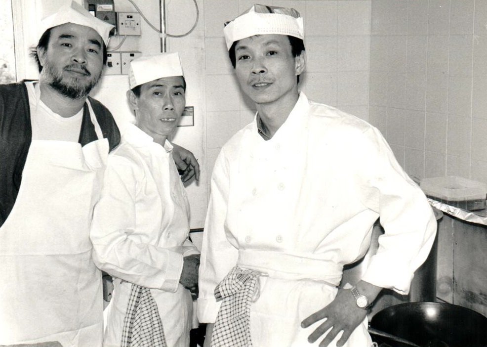 YK Kan, Sam Tsang and Alan Lee welcomed 40 guests at the opening of the China Palace restaurant in Lamlash. YK Kan, Sam Tsang and Alan Lee welcomed 40 guests at the opening of the China Palace restaurant in Lamlash.