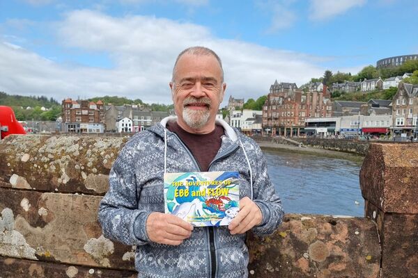 Oban man's first book is a hit with grandchildren