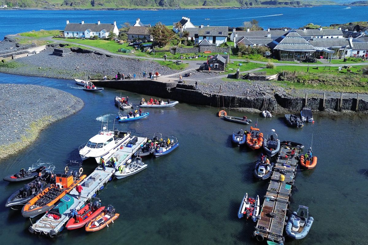 Boats speed to west coast for Easdale RIB Rendezvous