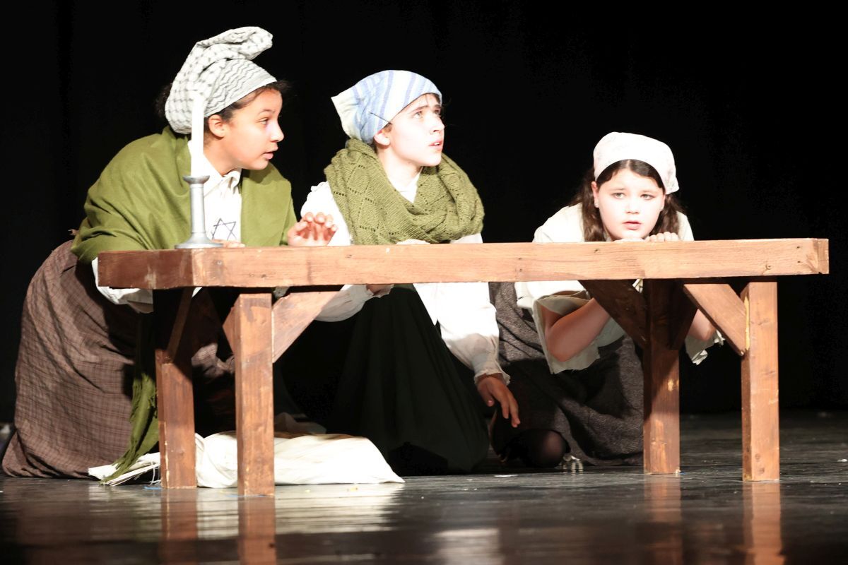 Taynuilt and District Drama Society Juniors present The Terezin Promise from Celeste Raspanti Terezin, Czechoslovakia April 1945. Photograph: Kevin McGlynn Taynuilt and District Drama Society Juniors present The Terezin Promise from Celeste Raspanti Terezin, Czechoslovakia April 1945. Photograph: Kevin McGlynn