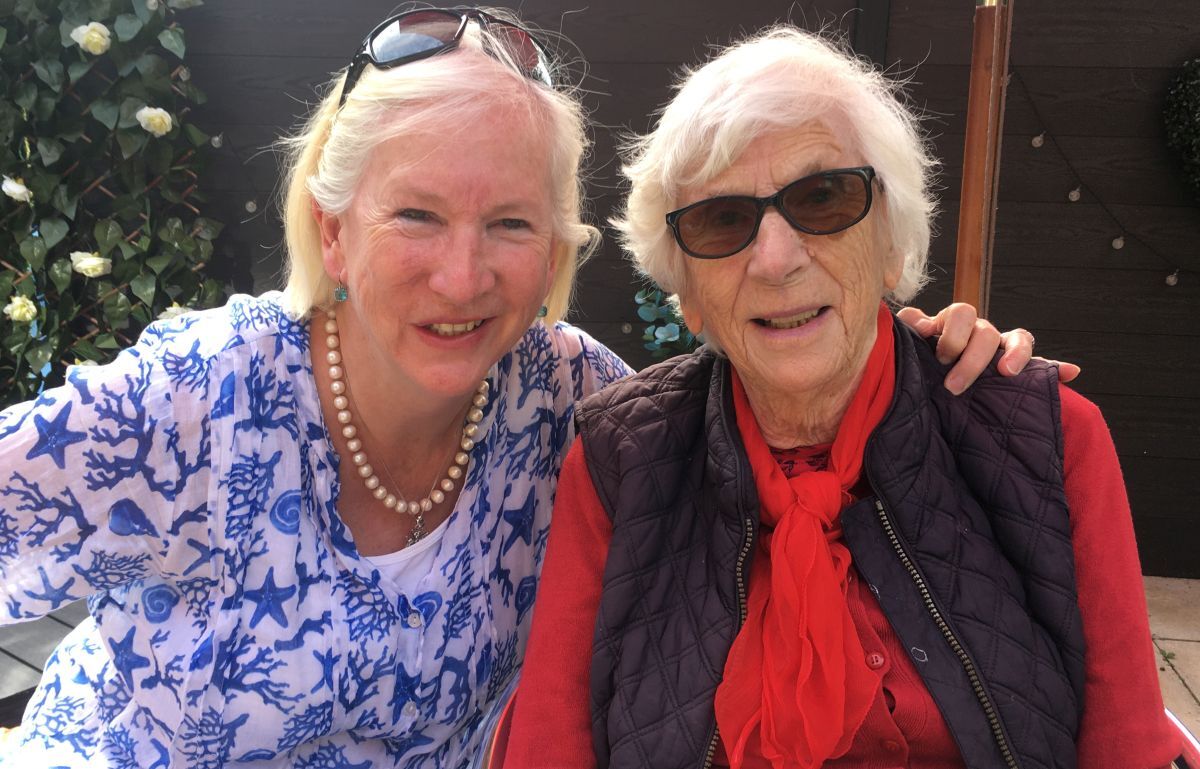 Valerie Livingstone with her daughter Dee Hornyold- Strickland. Photograph: The Livingstone family Valerie Livingstone with her daughter Dee Hornyold- Strickland. Photograph: The Livingstone family