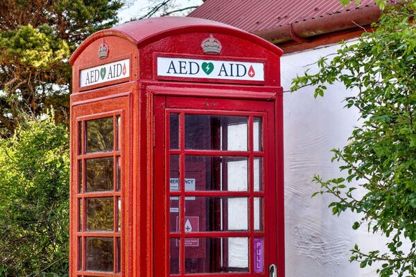 Disused phone box is now a lifeline for Kilberry community