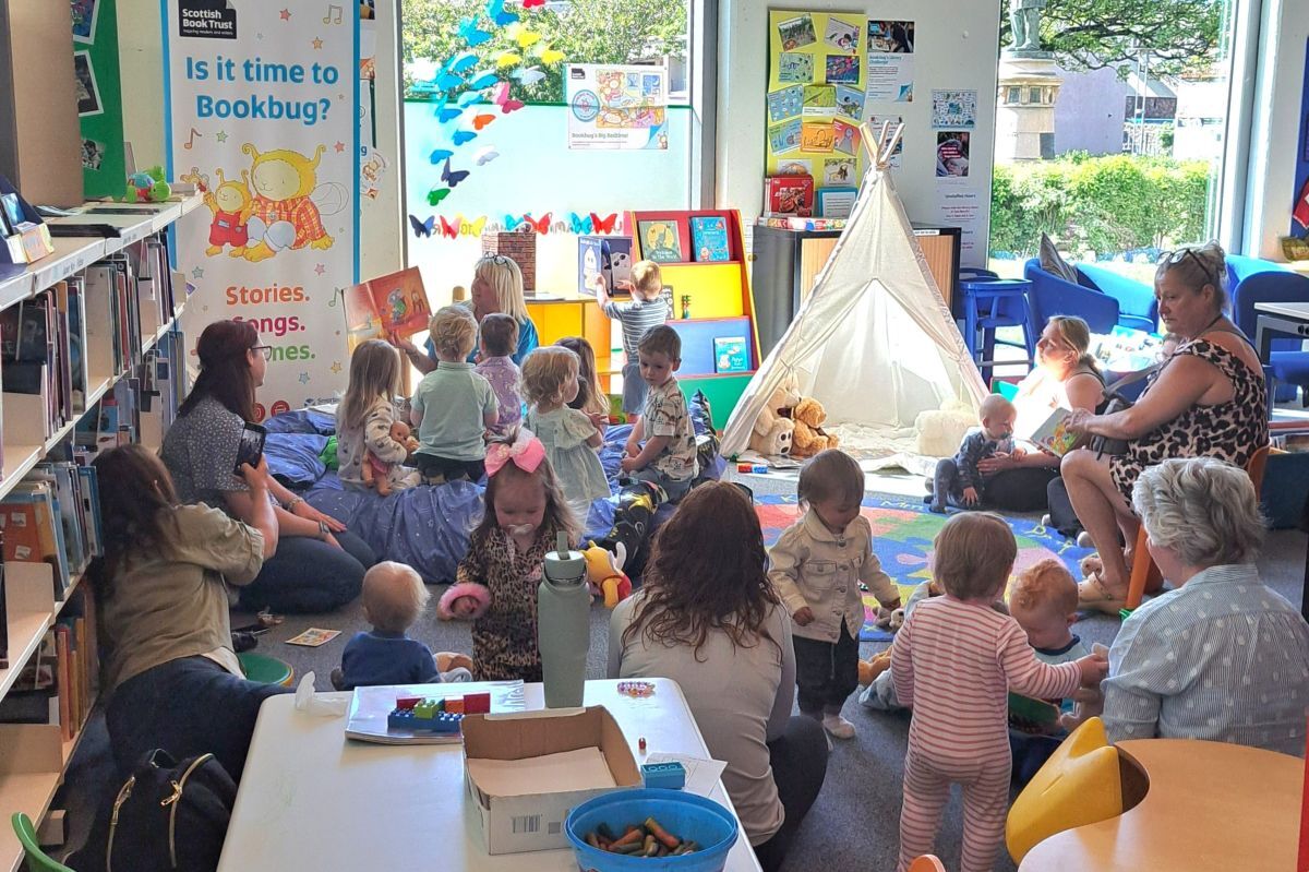 Campbeltown Library hosted special sessions in honour of Bookbug Week. Campbeltown Library hosted special sessions in honour of Bookbug Week.
