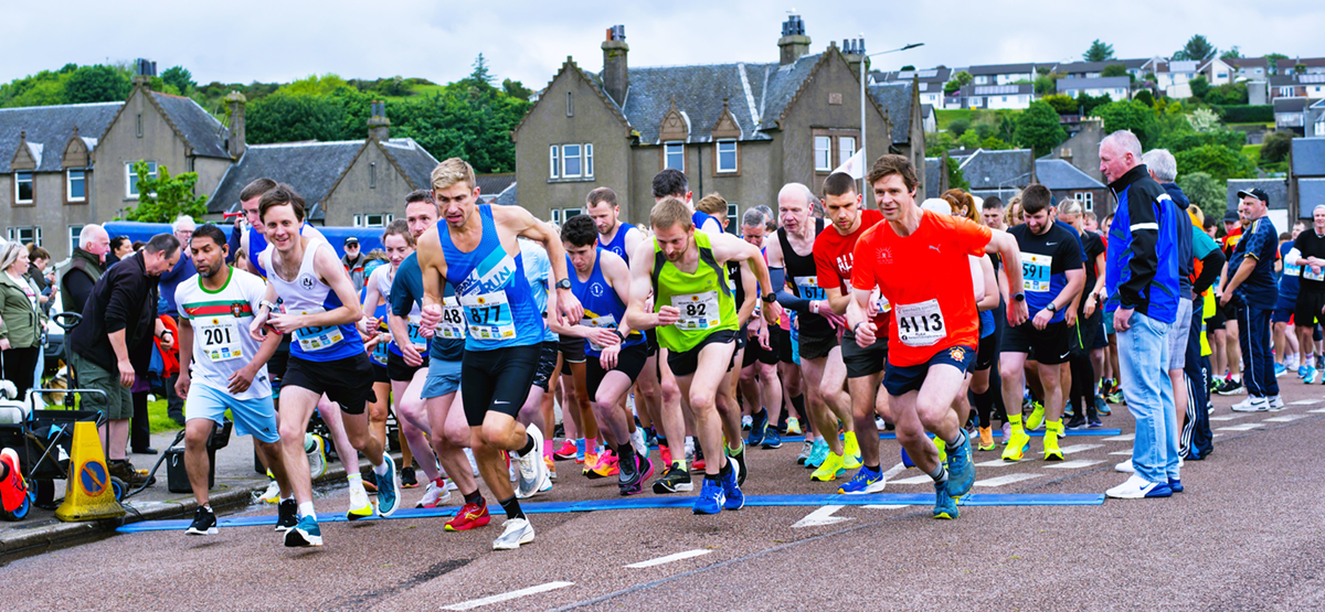 At the starting line in 2024 At the starting line in 2024