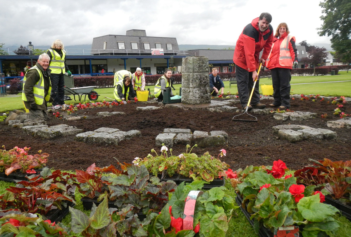 no f21 TOWN TEAM PLANTING