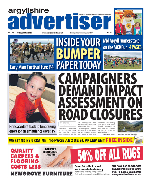 Argyllshire Advertiser 30 May 2025