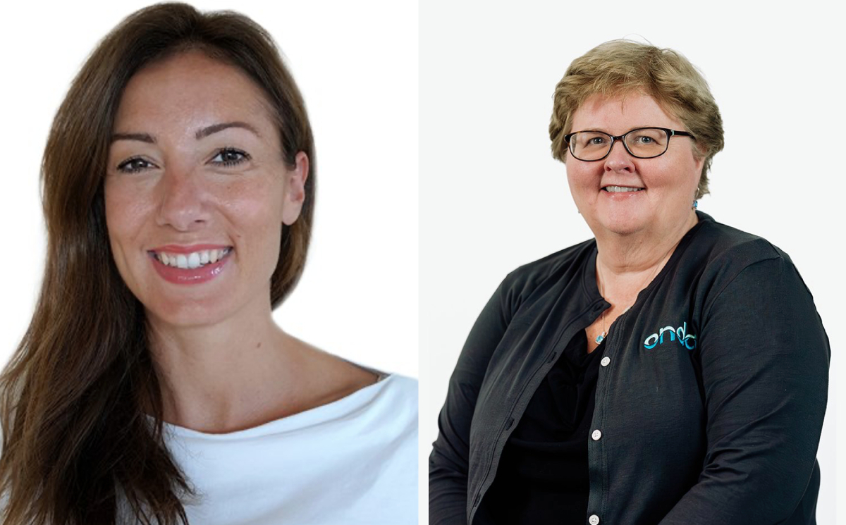 Ester Grilli (L) and Myrna Gillis 20250528