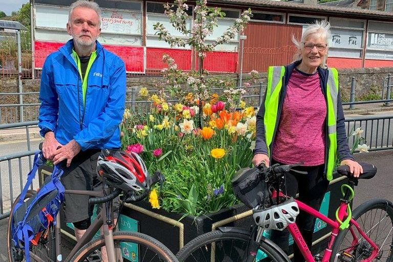 Pedal power from Campbeltown to Oban for the Dove Centre