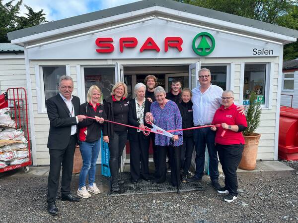 Salen Spar officially relaunches after major refurbishment