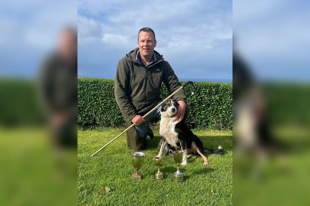Niall McMaster and Gail won the local category and the Learig Cup. Photograph: Niall McMaster. Niall McMaster and Gail won the local category and the Learig Cup. Photograph: Niall McMaster.