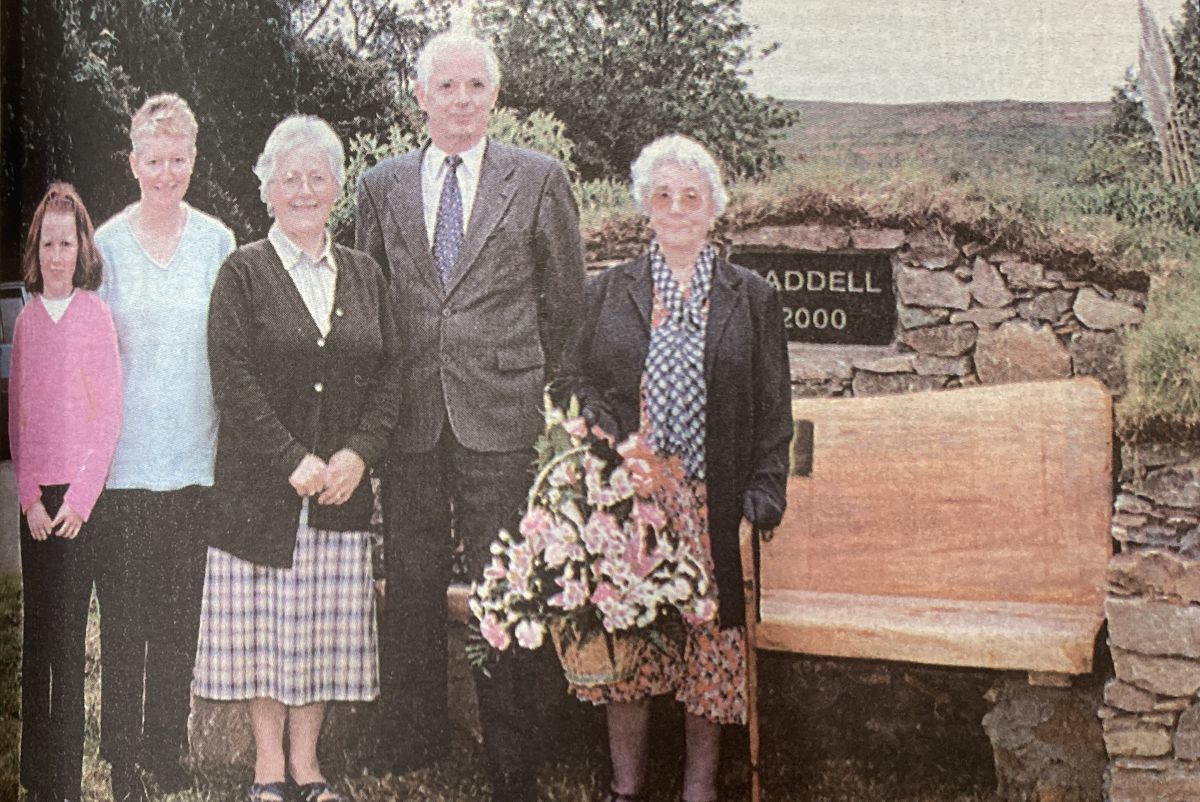 2000: Unveiling the Saddell 2000 Heritage Seat. 