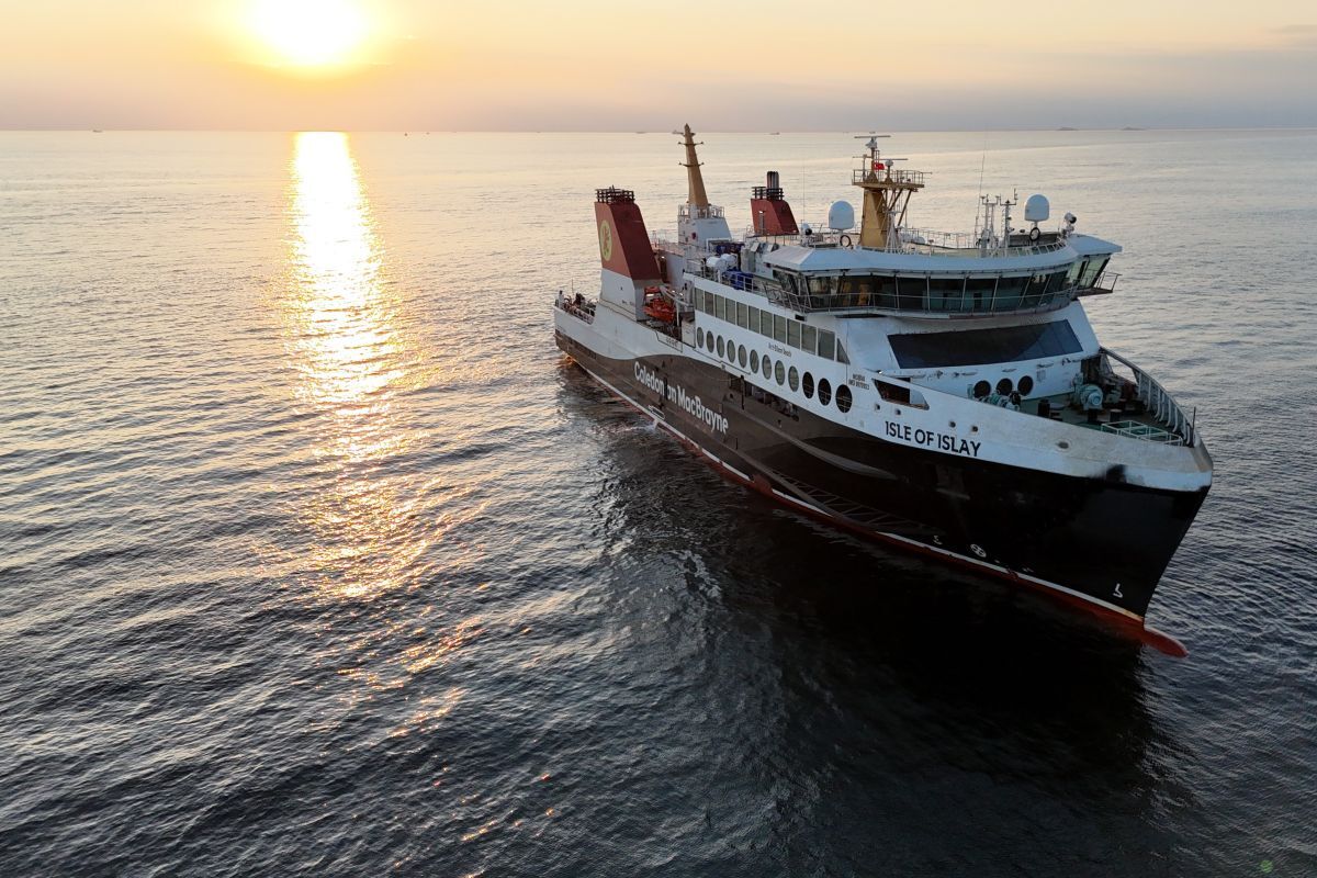 MV Isle of Islay successfully completes first sea trials