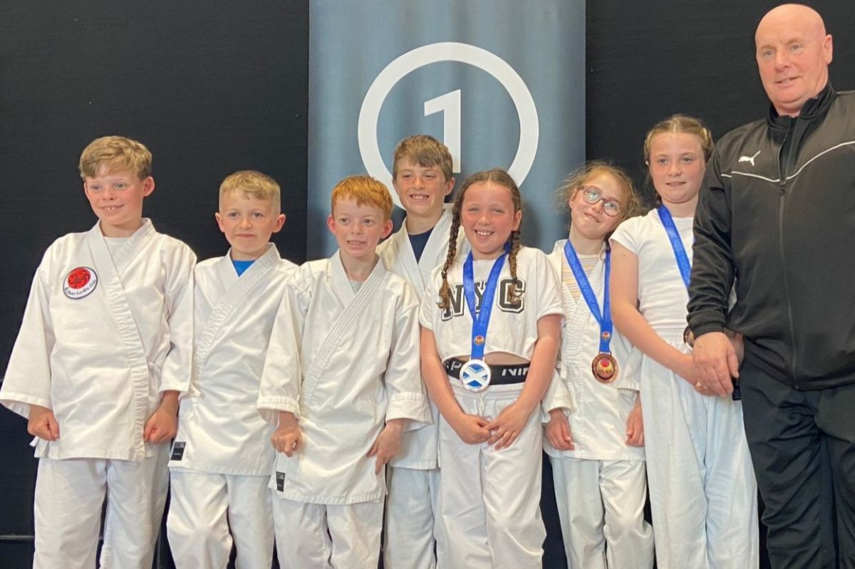 Oban Shotokan fighters kick high in WUKF Scottish Championships