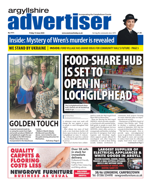 Argyllshire Advertiser 13th June 2025