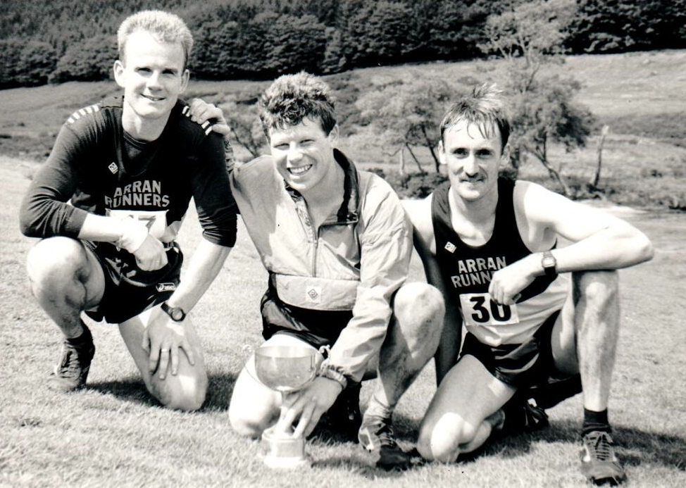 Runners beam after the annual Glen Rosa Horseshoe Race. Runners beam after the annual Glen Rosa Horseshoe Race.