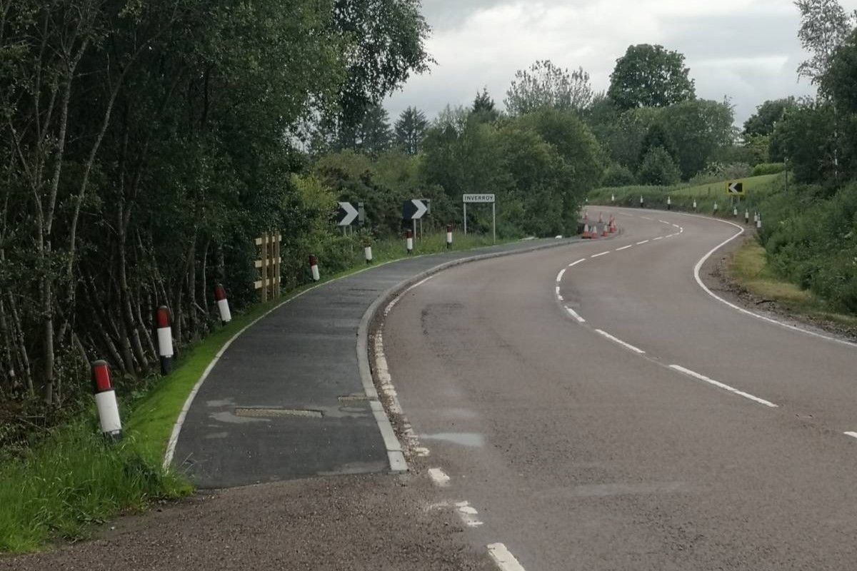 Pavement to nowhere raises eyebrows in Glen Spean